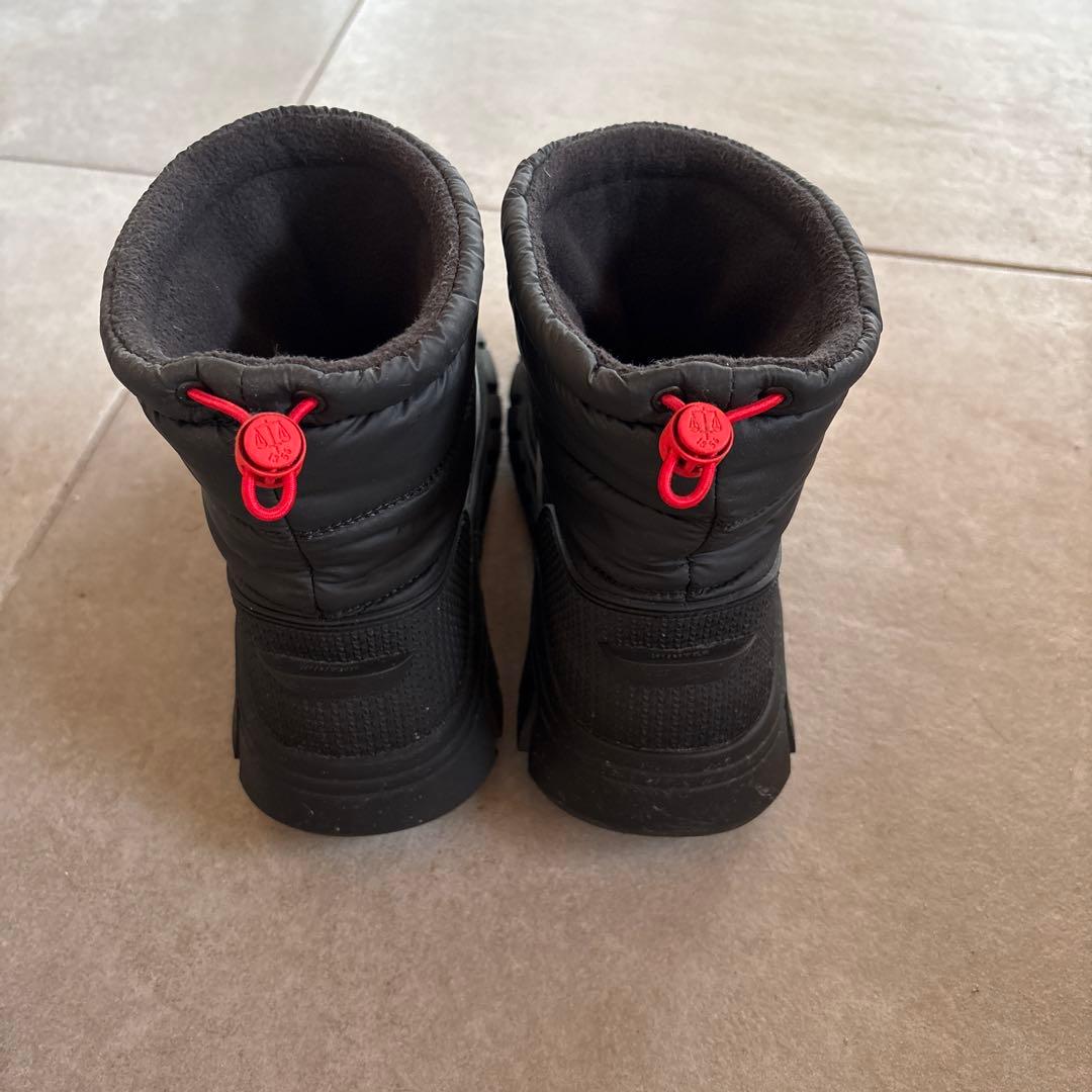 HUNTER レディース ショート スノーブーツ防寒シューズ black