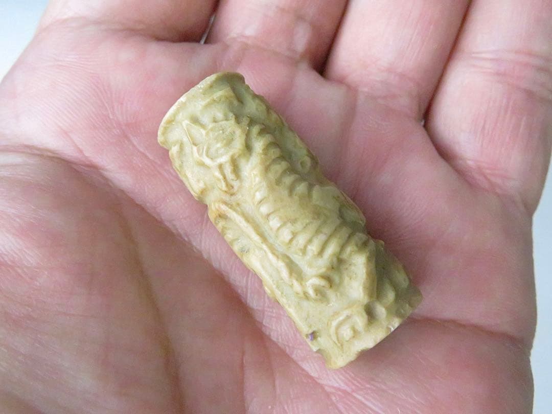 古代インダス石製の円筒形印章
