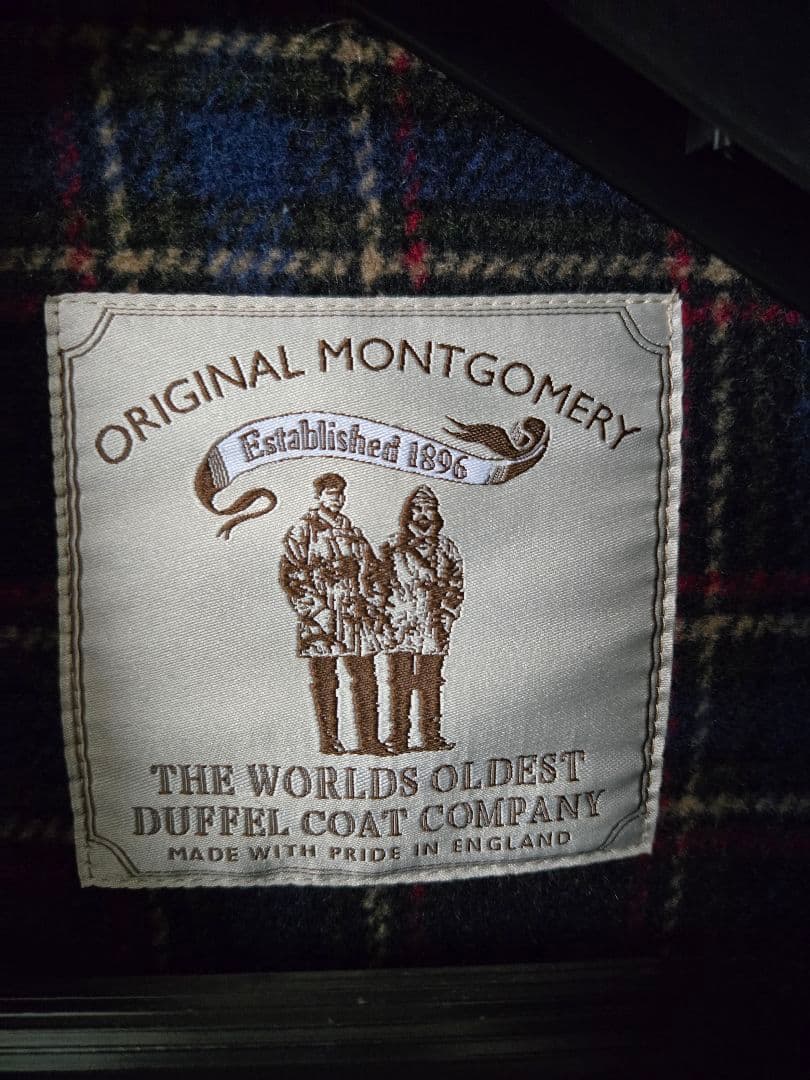カ*ニ様 美品　MONTGOMERY　ダッフルコート　48　イギリス製