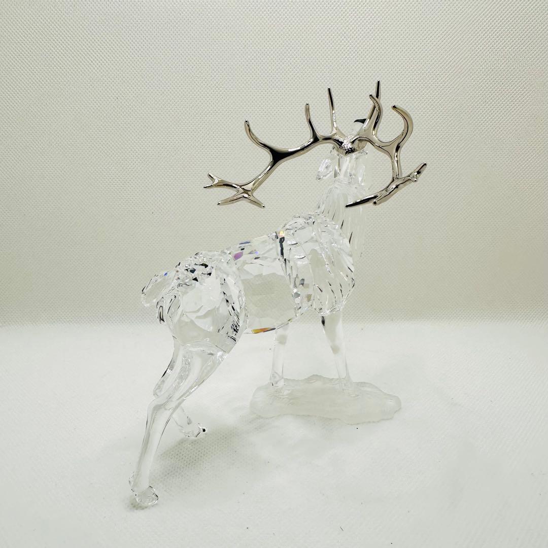 【希少 廃盤品】スワロフスキー 雄ジカ 291431 STAG 置物 オブジェ