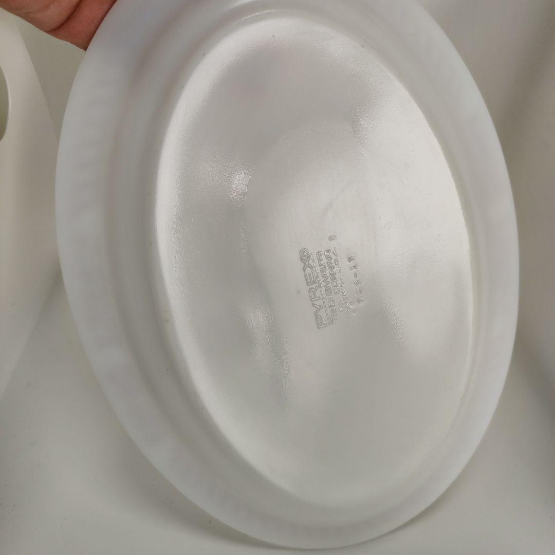 希少　オールドパイレックス　Waffle House オーバルプレート　皿