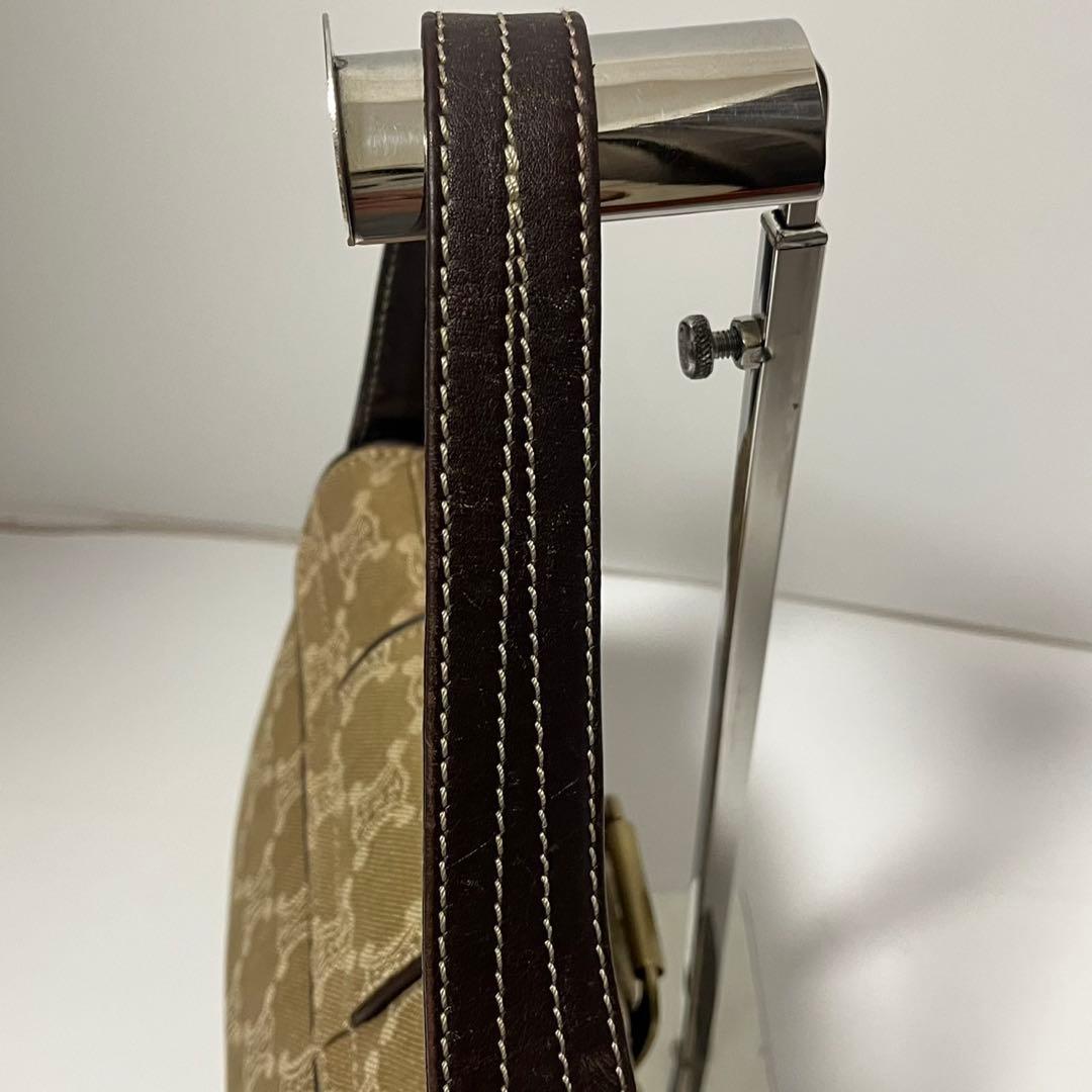 ✨未使用級✨　CELINE ショルダーバッグ　パリマカダム　デニム　レザー