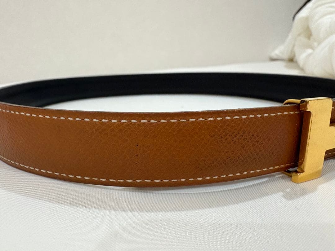 専用　HERMES コンスタンス ベルト 65 ブラウン ブラック リバーシブル