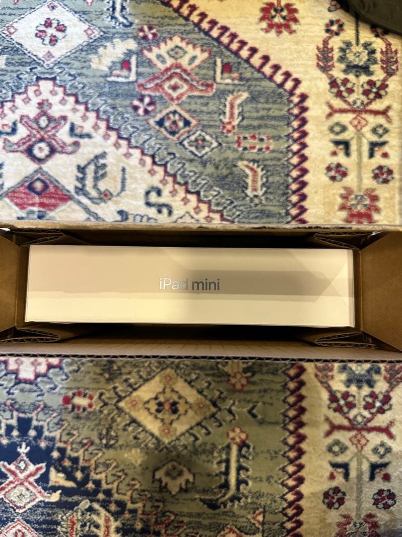 新品未開封 apple iPadmini 第７世代 128GB ブルー 画像更新