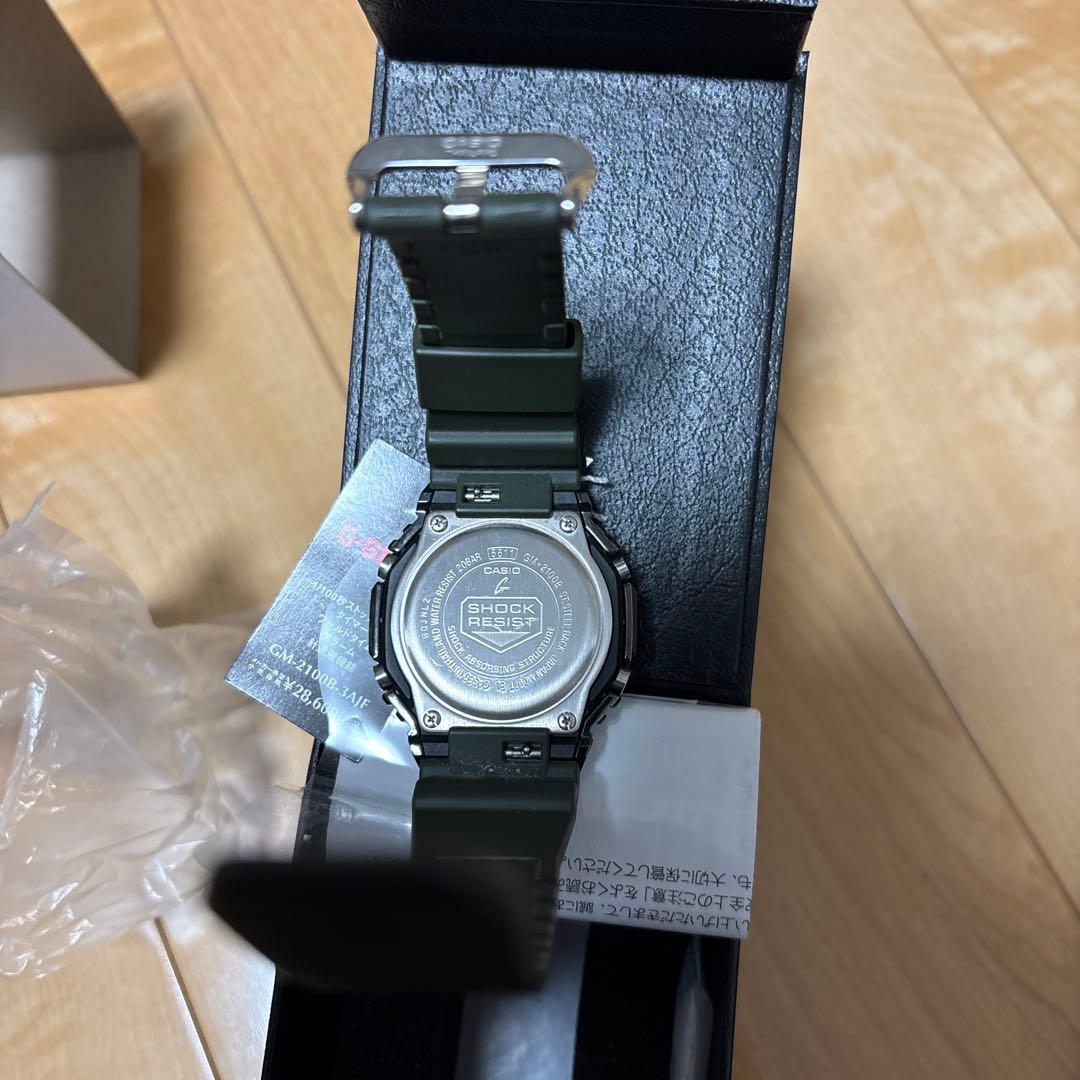 新品同様 GM-2100B-3AJF カシオ Gショック