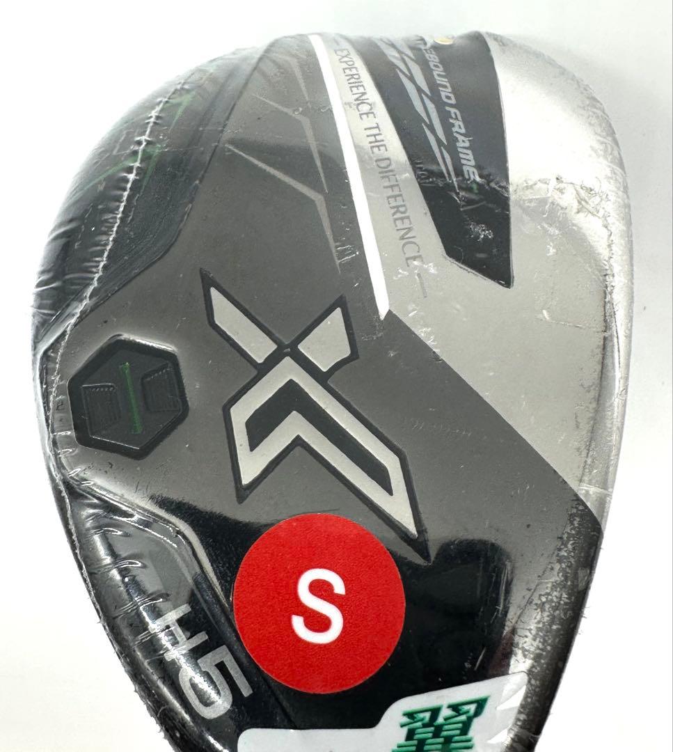 新品｜XXIOゼクシオX-eks5番UTユーティリティ23度｜ミヤザキカーボンS