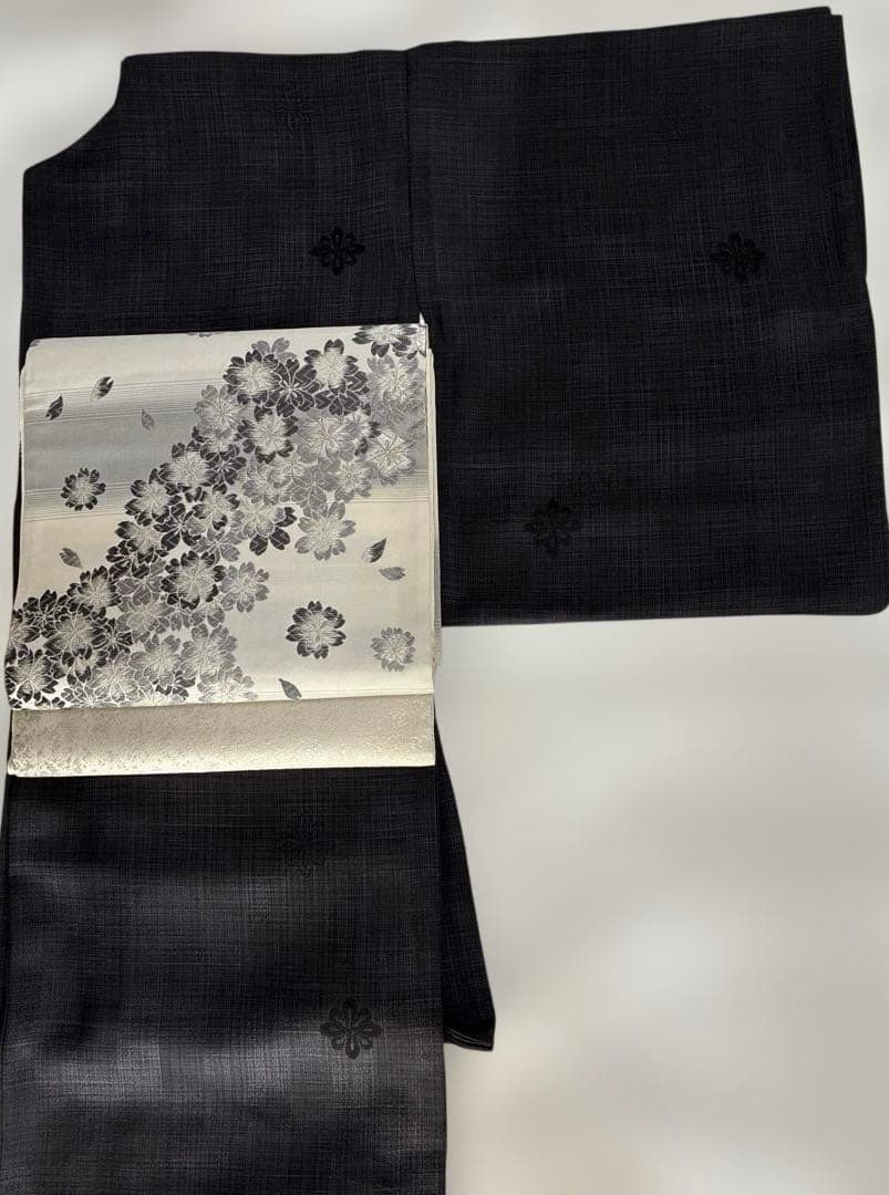 斉藤上太郎　舞花文　墨黒