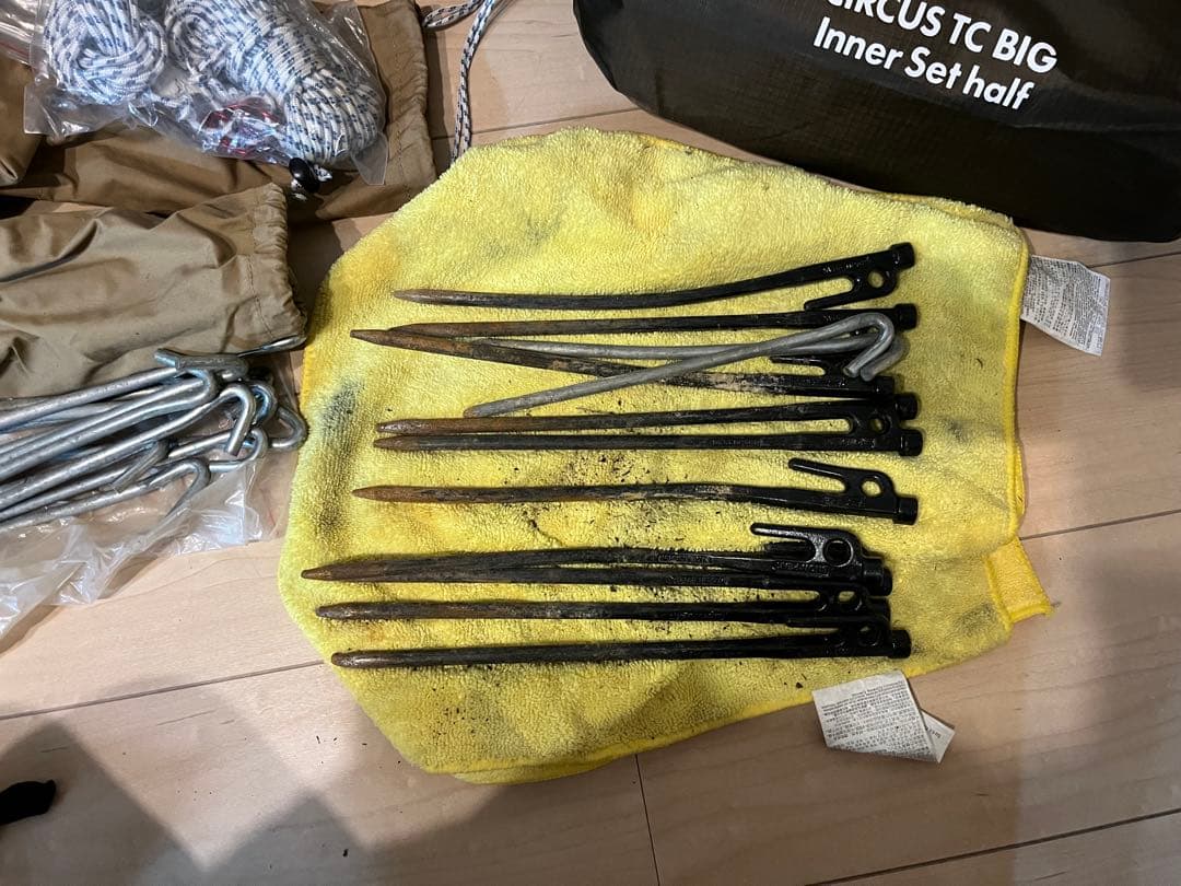 risサーカスtc big インナーハーフセットとソリッドステークス