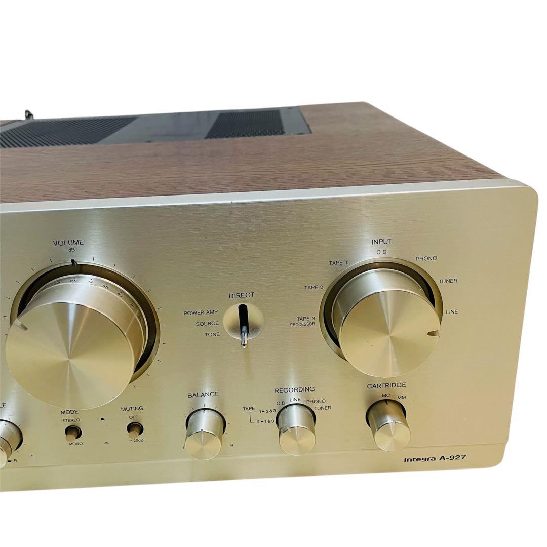 ONKYO オンキョープリメインアンプ　Integra A-927 完動品 稀少