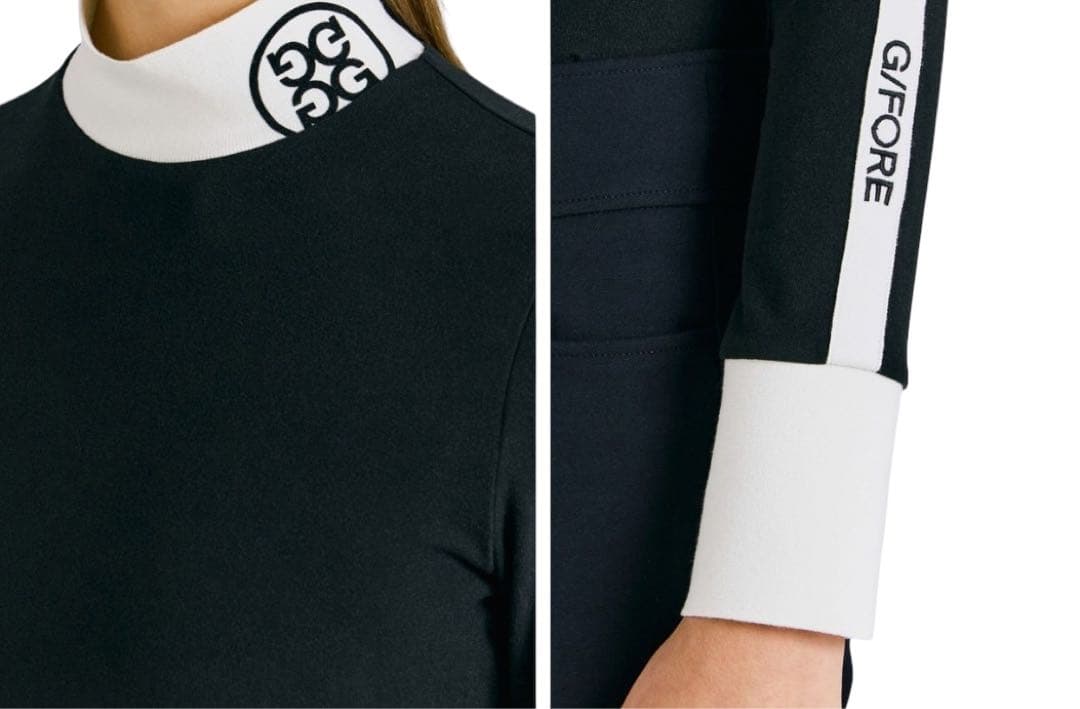 新品未使用新作韓国G/FOREジーフォアレディースハイネックシャツsizeS