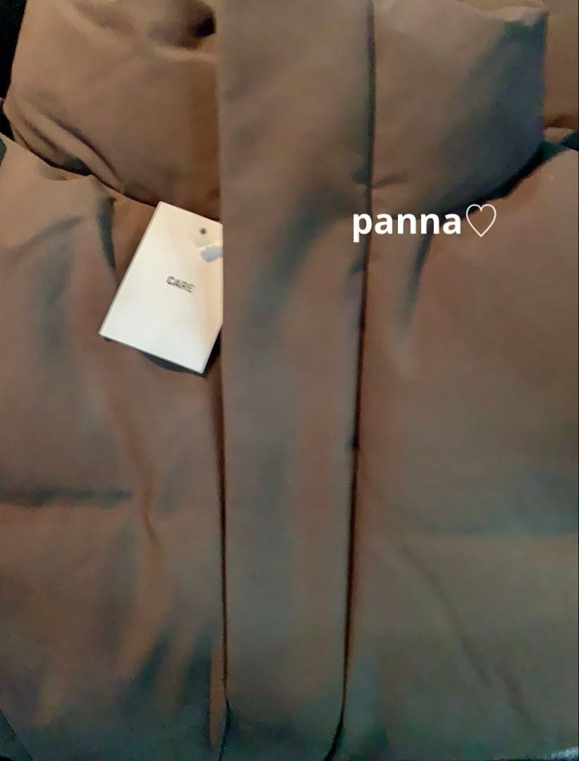 K☆新品未試着☆UNIQLO シームレスダウンジャケット ダークブラウンM