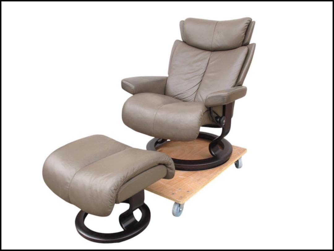 ■070401-104■エコーネス■パーソナルチェア■オットマン▪️マジック■