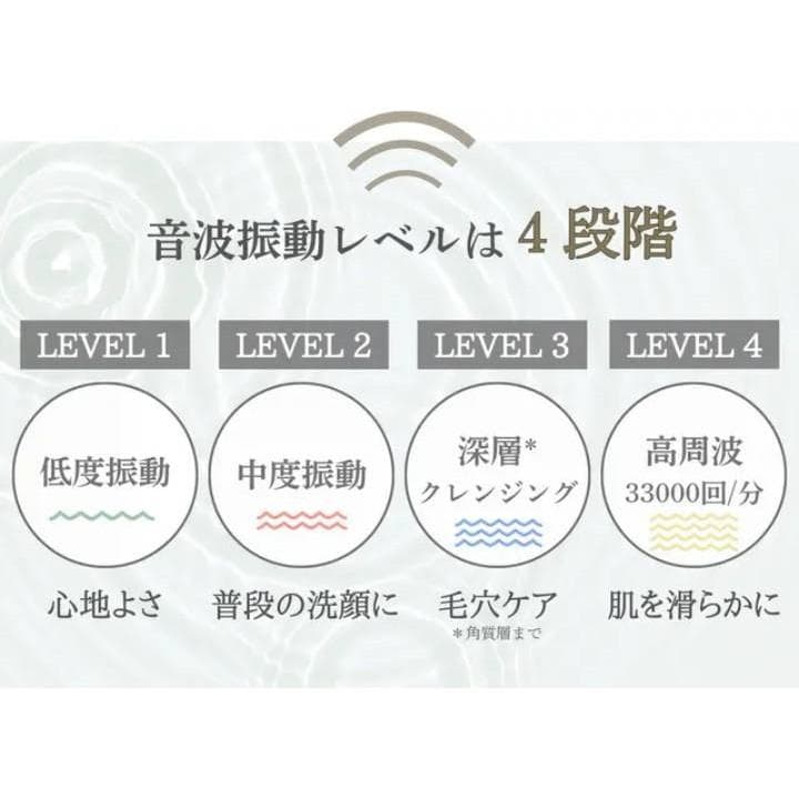 洗顔ブラシ 電動 毛穴ケア 自宅エステ プラチナムソニック