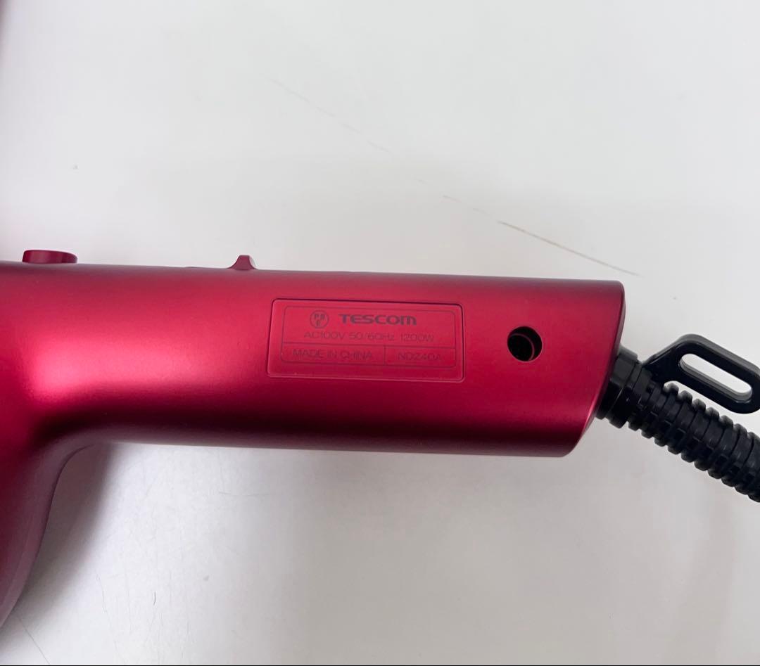 12K2#10プロテクトイオンヘアードライヤー　ND240A　レッド