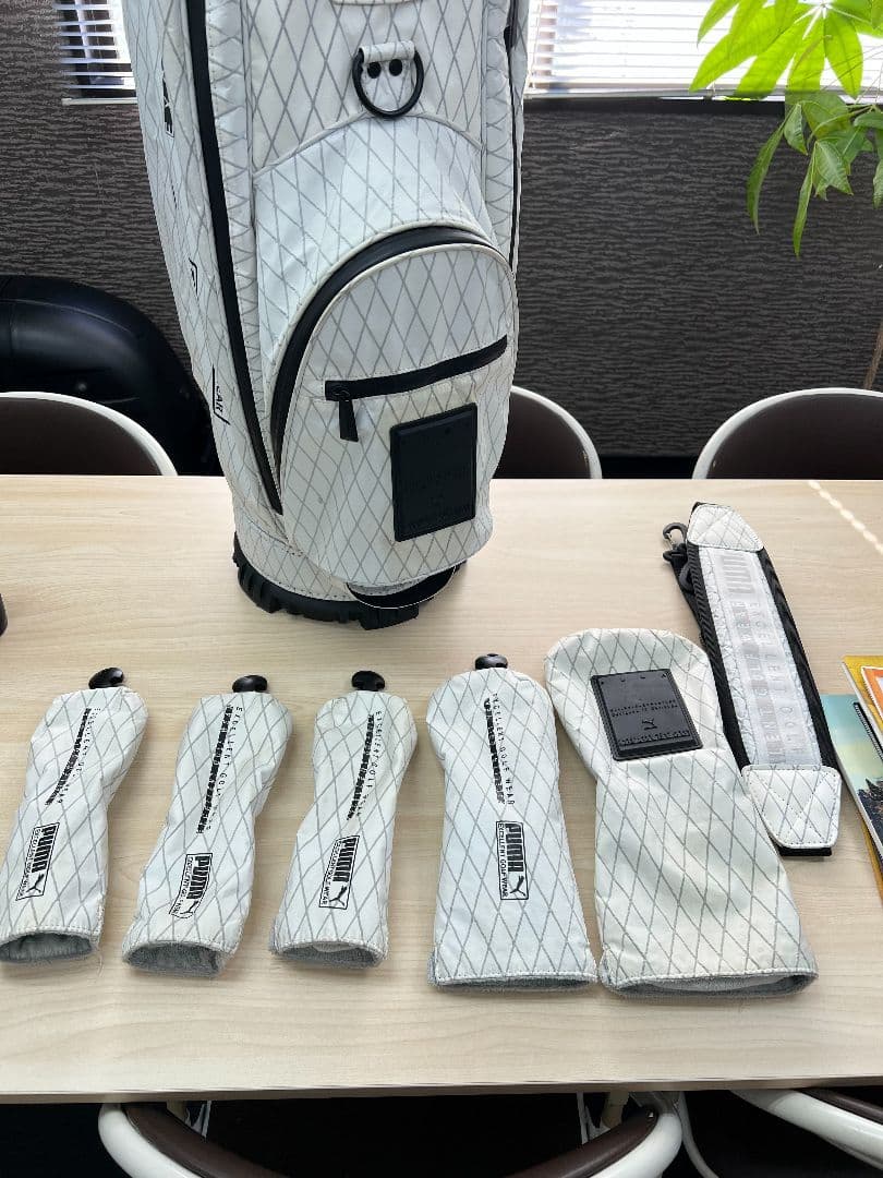 PUMA EGW キャディバッグ ホワイト