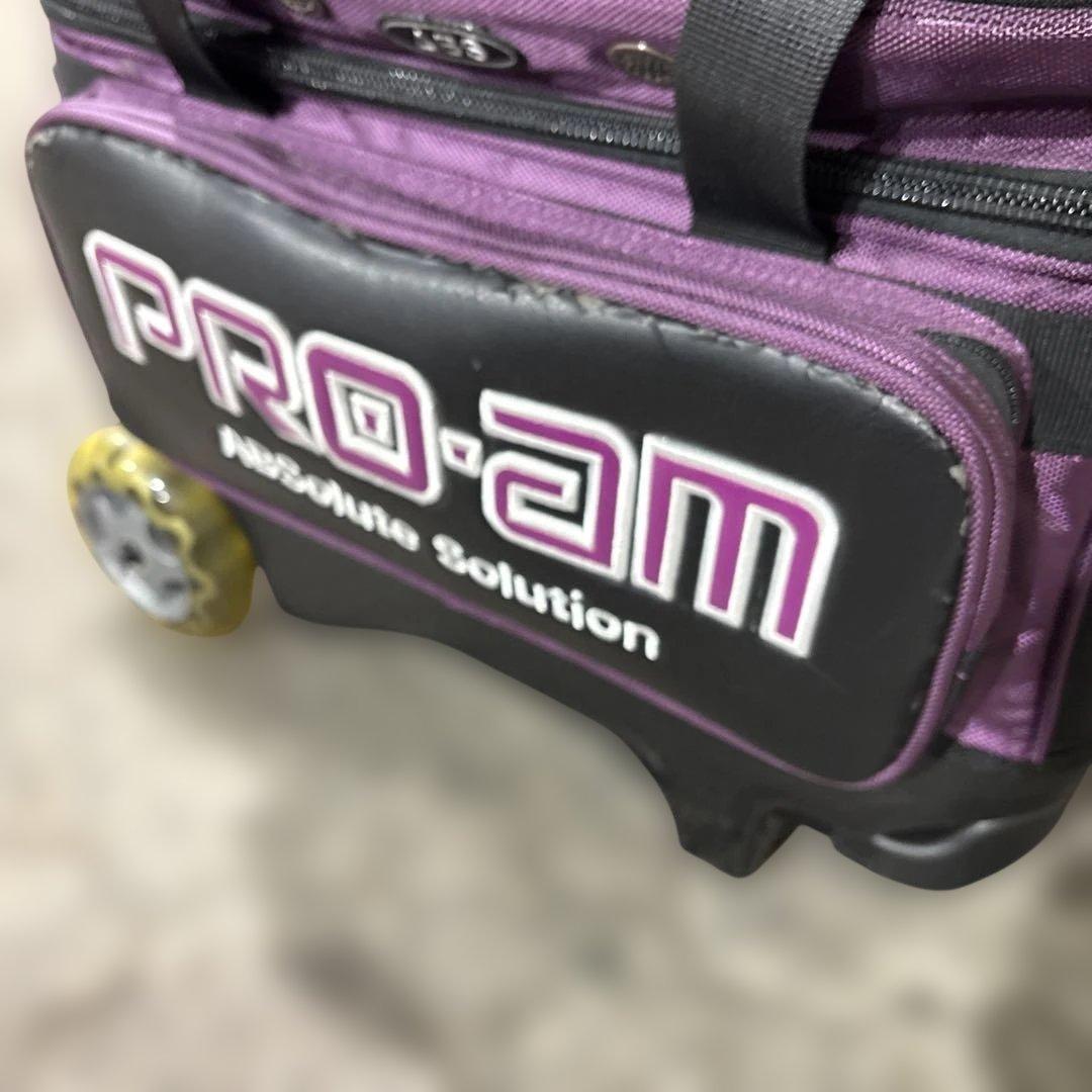 ABS ボーリング キャリーバッグ PRO-am 3way 2球