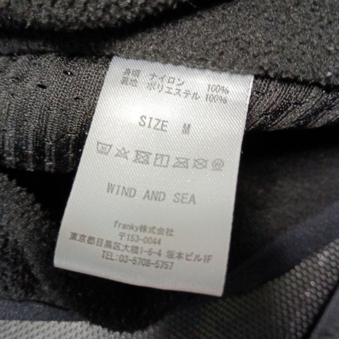 し*ん様 最終値下げ　WINDANDSEA ナイロンジャケット ブラック