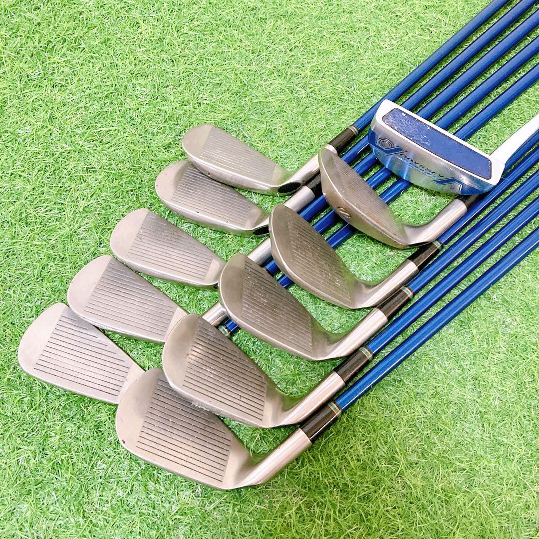 M11.ゼクシオ　初心者オススメ　ゴルフクラブ　メンズセット　右利き　15本
