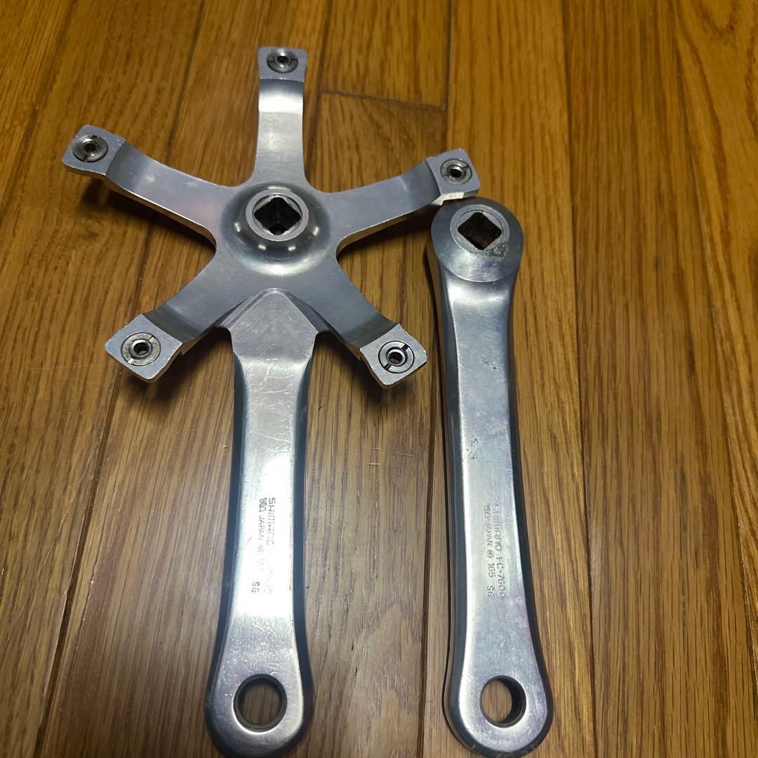 シマノ ピスト クランク165mm