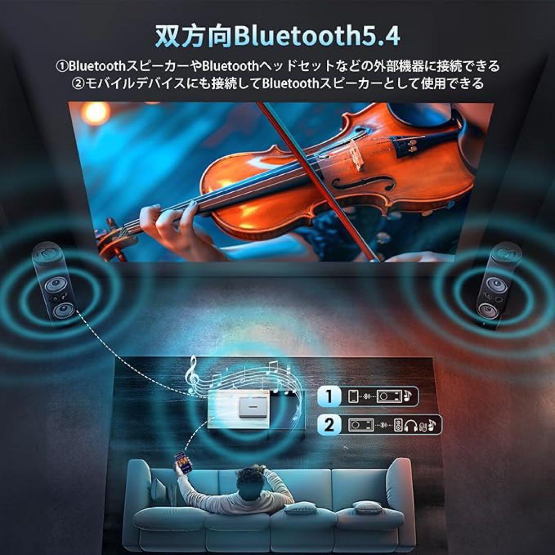 【2025革新電動フォーカス＆30000LM高輝度】プロジェクター 4k対応