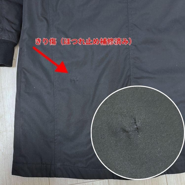 THE NORTH FACE ロング丈 MA-1 メンズ XL モッズコート 黒