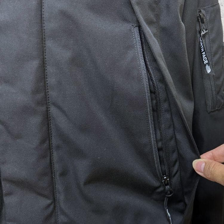 THE NORTH FACE ロング丈 MA-1 メンズ XL モッズコート 黒