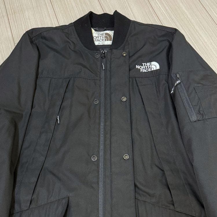 THE NORTH FACE ロング丈 MA-1 メンズ XL モッズコート 黒