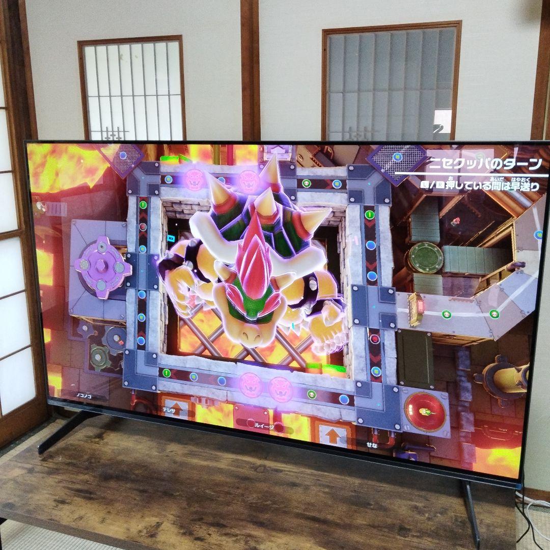 【極美品】SONY KJ-55A8H 4K有機ELテレビ 55インチ スタンド付