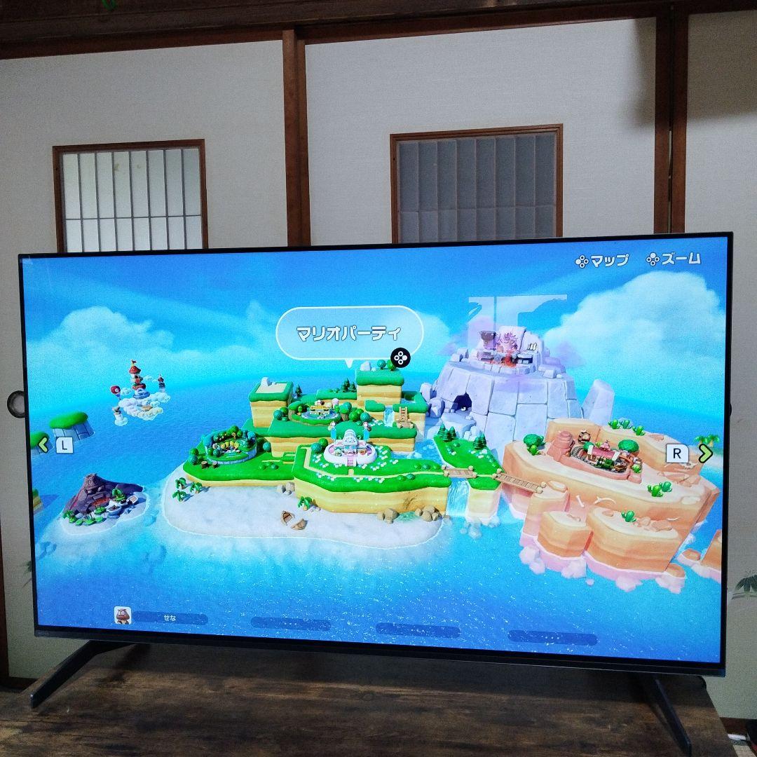 【極美品】SONY KJ-55A8H 4K有機ELテレビ 55インチ スタンド付