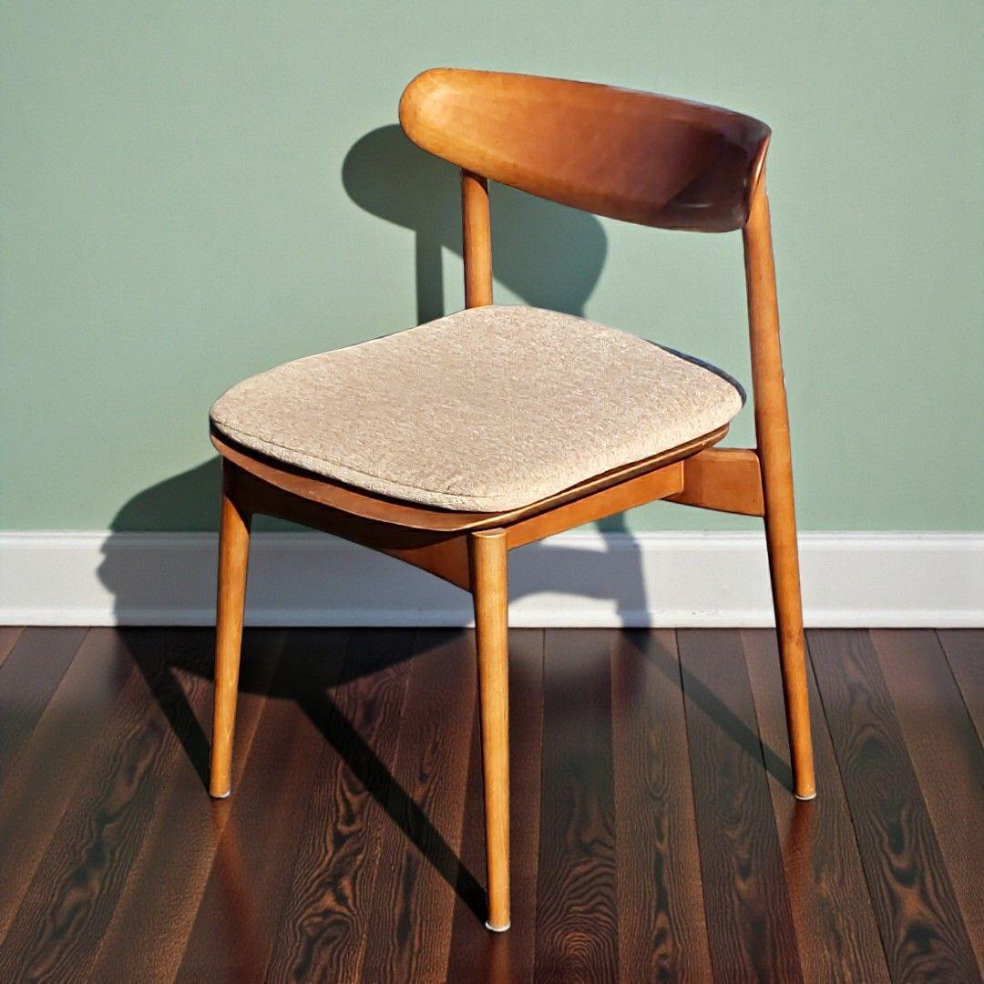 純正クッション付 HIDA SEOTO ダイニングチェア KD201B ③