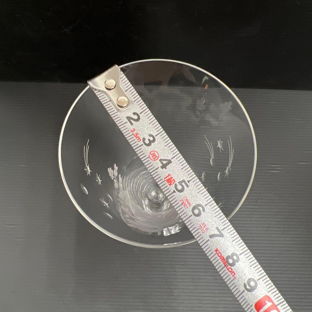 マイセン　クリスタルシャンパングラス　高さ22.5㎝　東Y7-1128☆1F