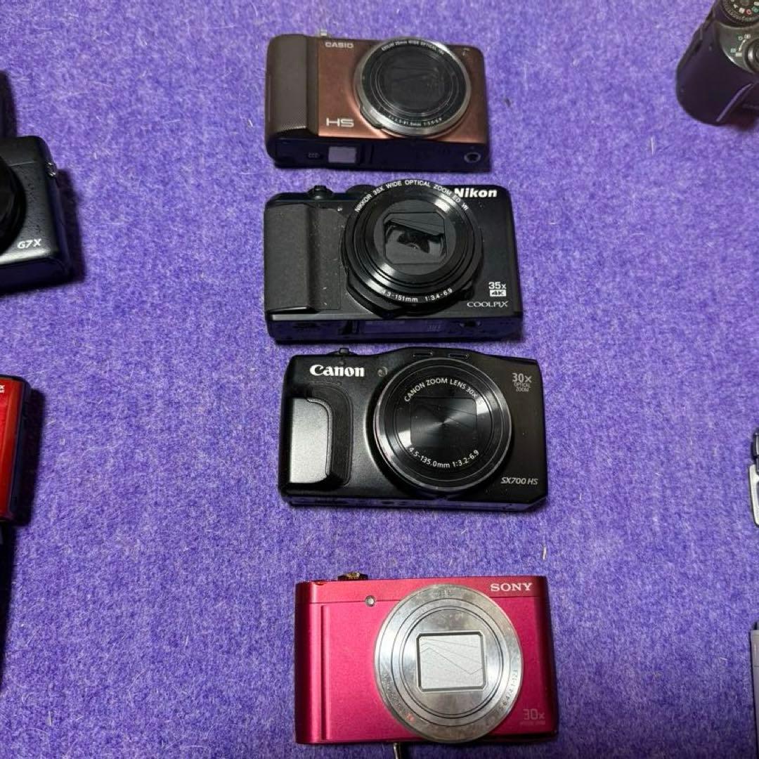 ナ*ナ様 デジカメ12台ジャンク品です。