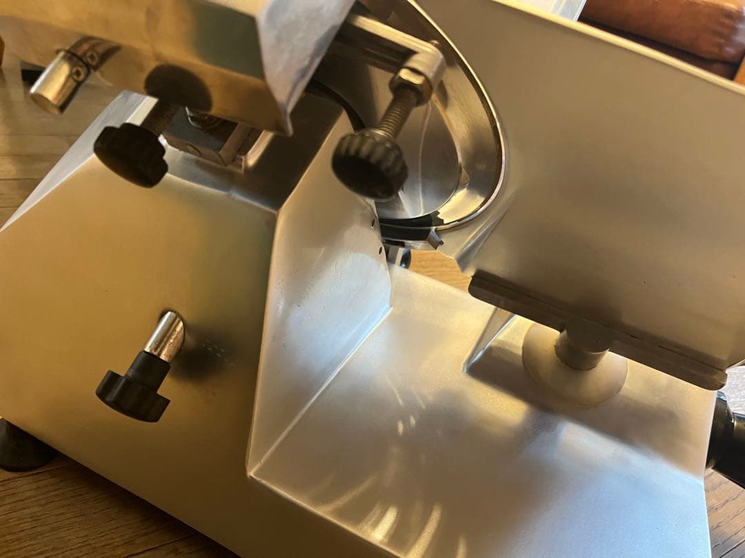 レマコム　ステンレススチール ミートスライサー RSL-220 半解凍