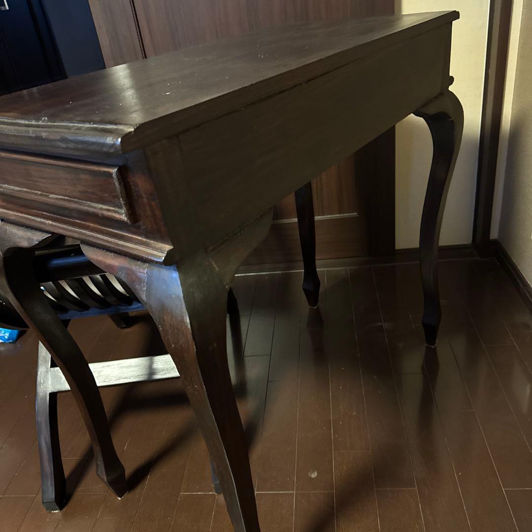 ちか　　　　アジアンデスク　テーブル&イス