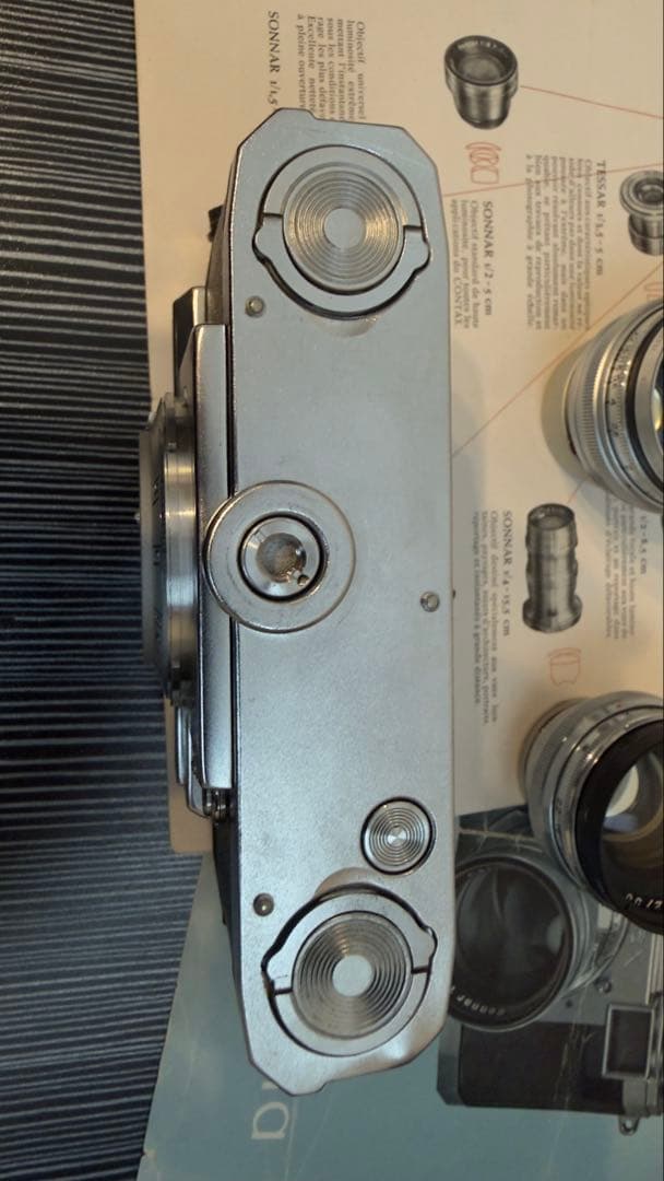 zeiss ikon Contax 2a レンジファインダー レンズ2本付き