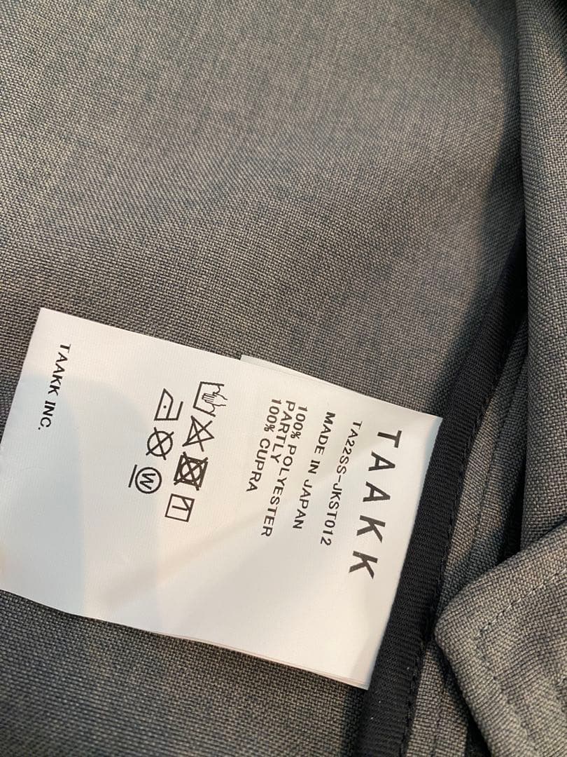 TAAKK セットアップ　ジャケット　パンツ