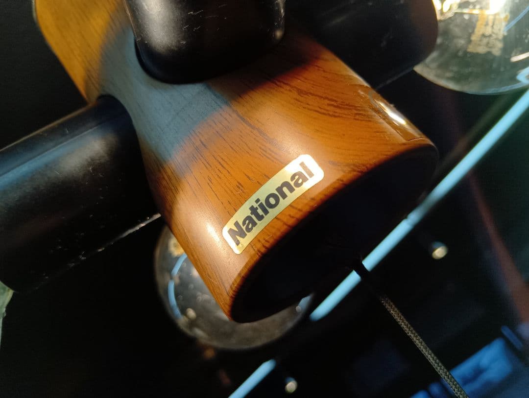 極希少　1970's　ナショナル　ミッドセンチュリー　モダン　ウッディー　ライト