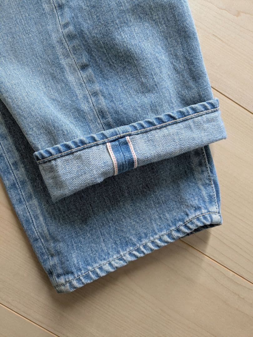パンツ Selvage Denim Five Pocket Tapered Pants