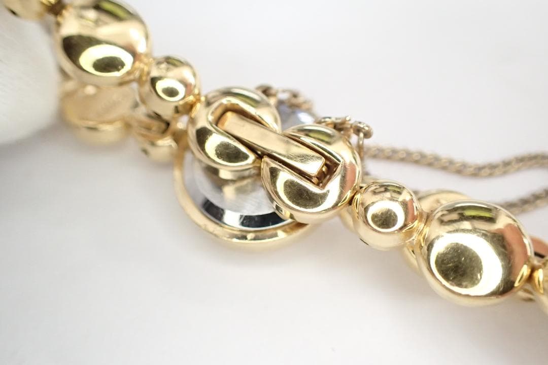 SEIKO セイコー 1E20-0420 ゴールドカラー クオーツ 腕時計