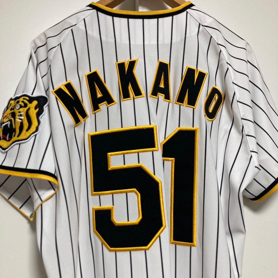 【廃盤品51番】2023年リーグ優勝&日本一阪神タイガース中野拓夢ユニフォームL