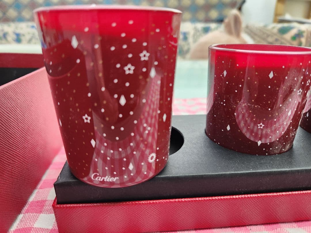 【未使用】カルティエ Cartier アロマキャンドル3個セット 非売品