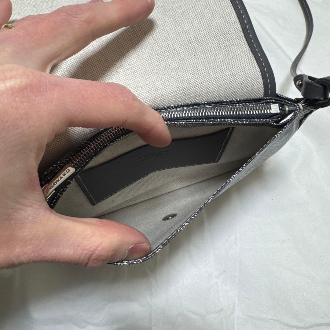 GOYARD ゴヤール プリュメ ショルダーバッグ ポーチウォレット