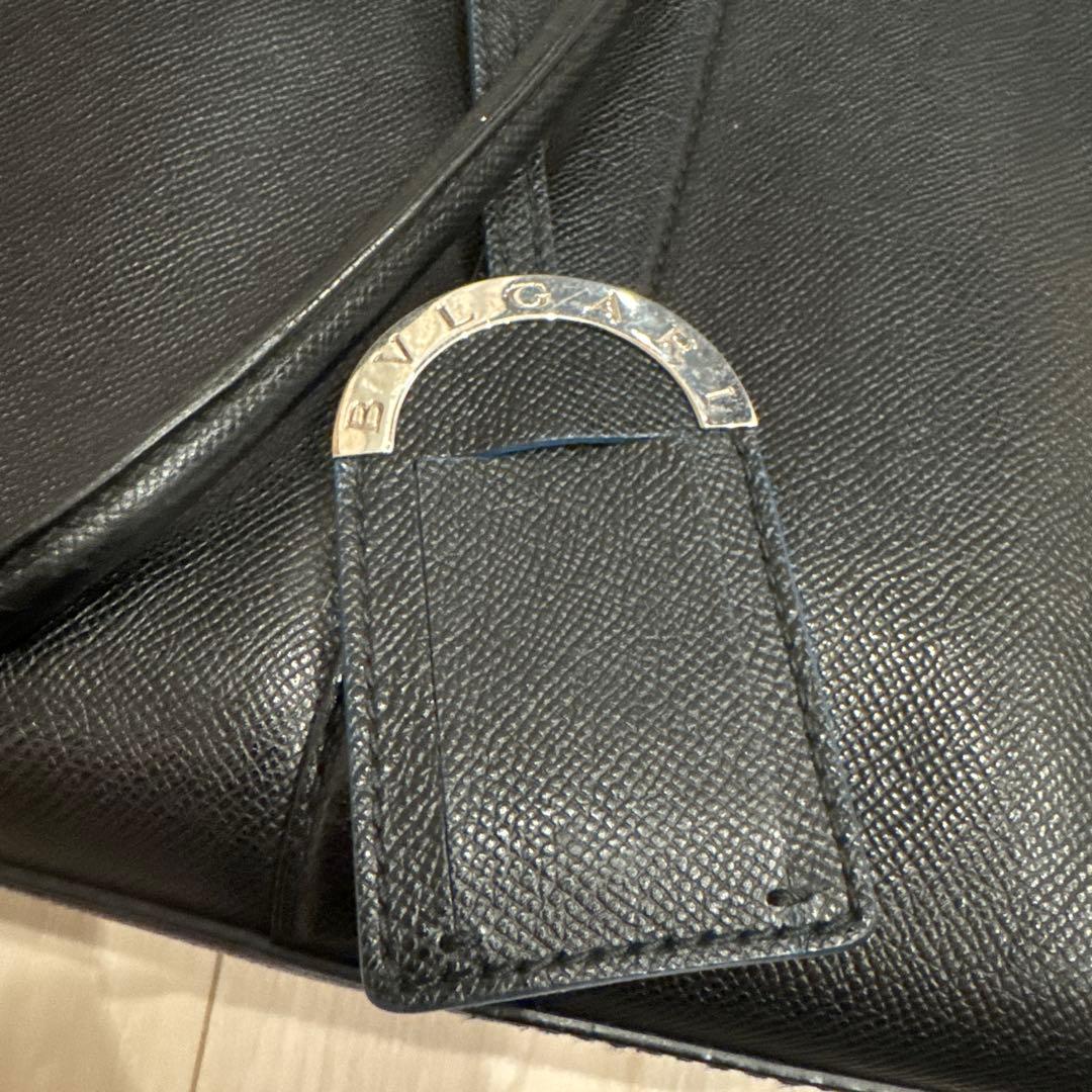 最終値下げ ブルガリ BVLGARI トートバッグ ビジネスバッグ ブラック