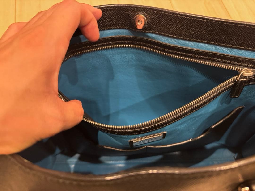 最終値下げ ブルガリ BVLGARI トートバッグ ビジネスバッグ ブラック