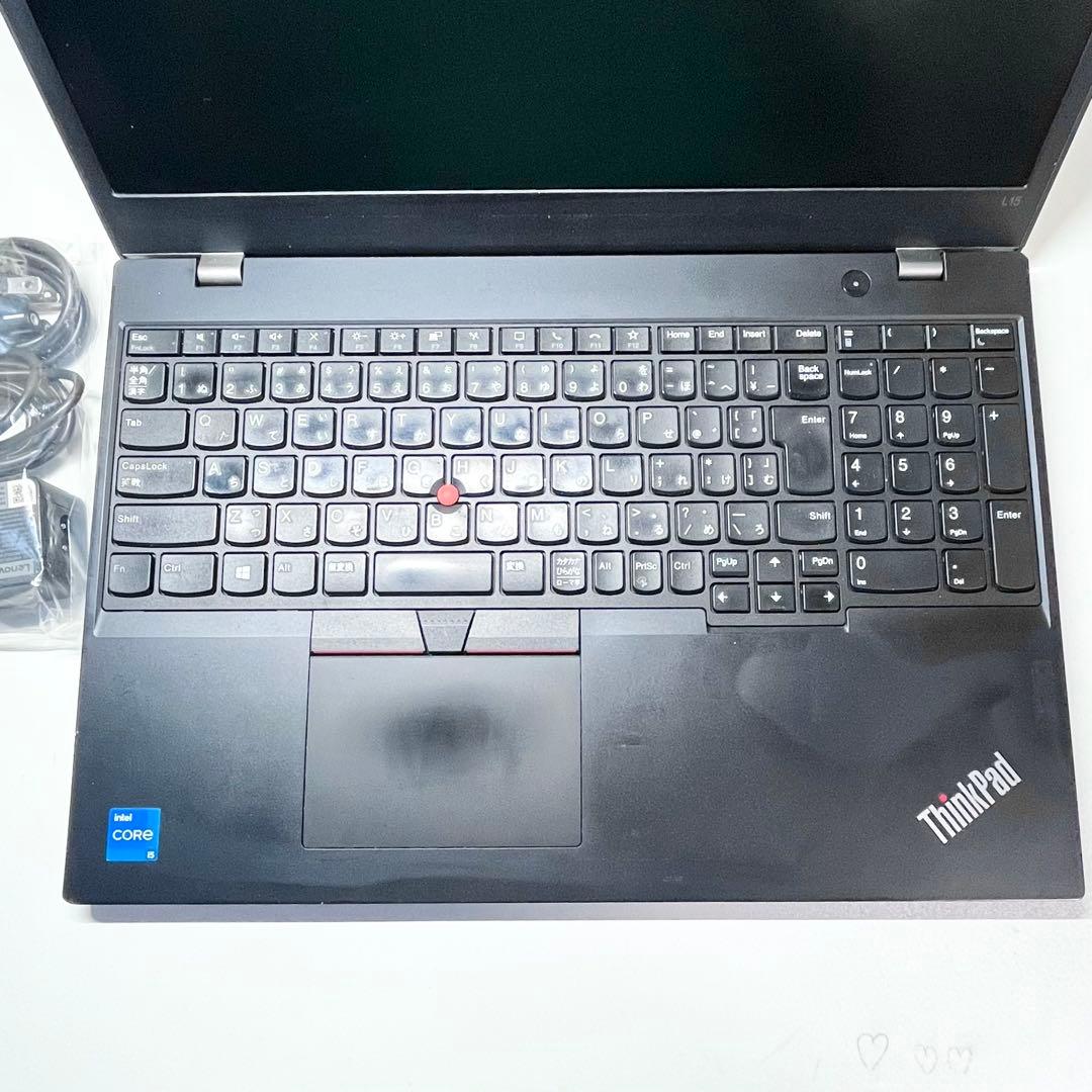 【美品】ThinkPad L15 Gen2 16GB i5Office付11世代