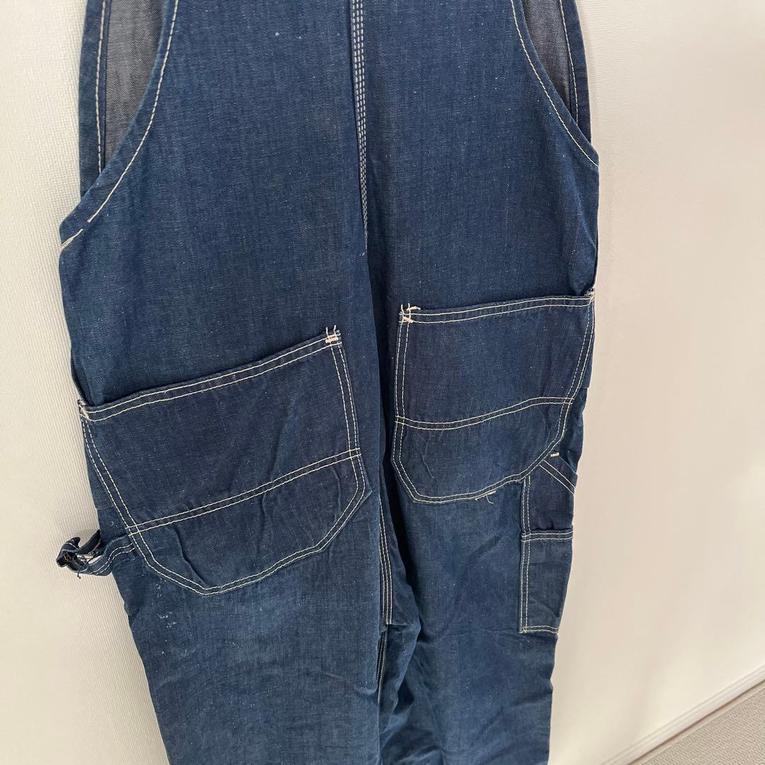 40s Round House ヴィンテージオーバーオール W36