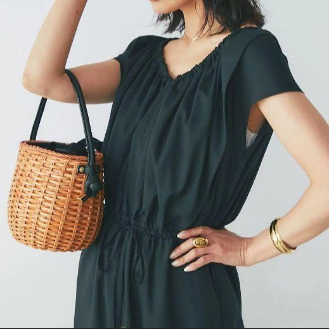 ✨新品未使用タグ付✨ヴィオラドーロ　 かごバッグ　スプリットラタン