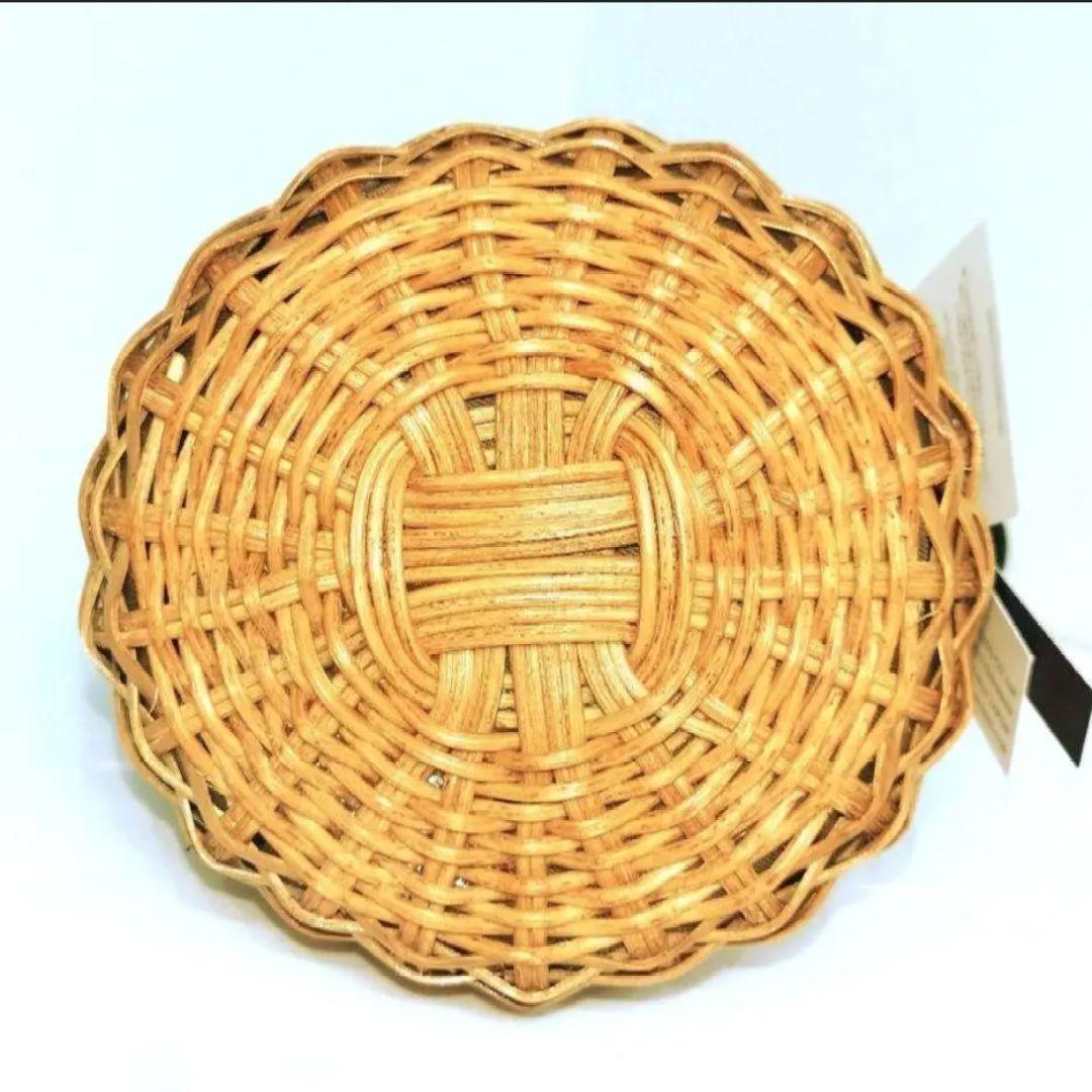 ✨新品未使用タグ付✨ヴィオラドーロ　 かごバッグ　スプリットラタン