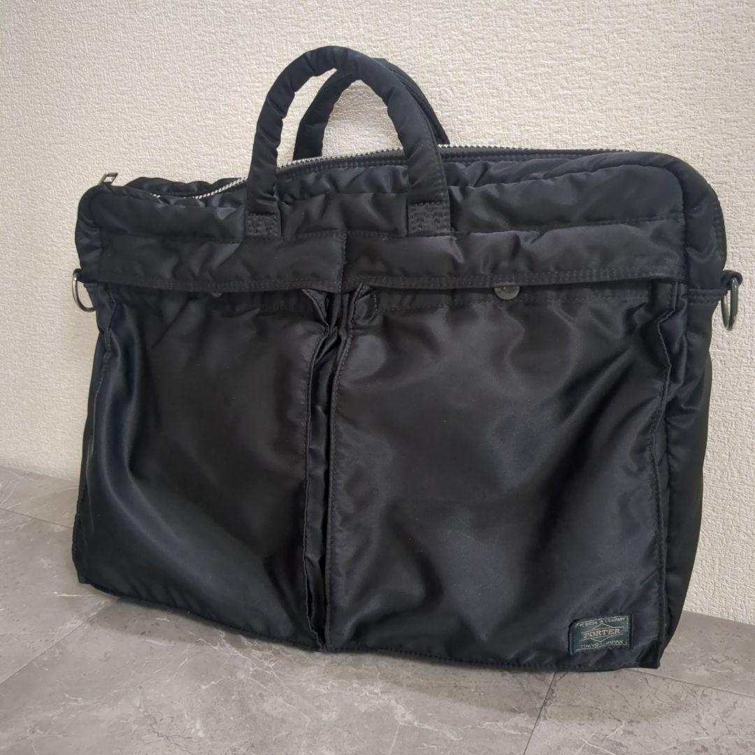PORTER タンカー ナイロン ブラック ビジネスバッグ 2Way ポーター