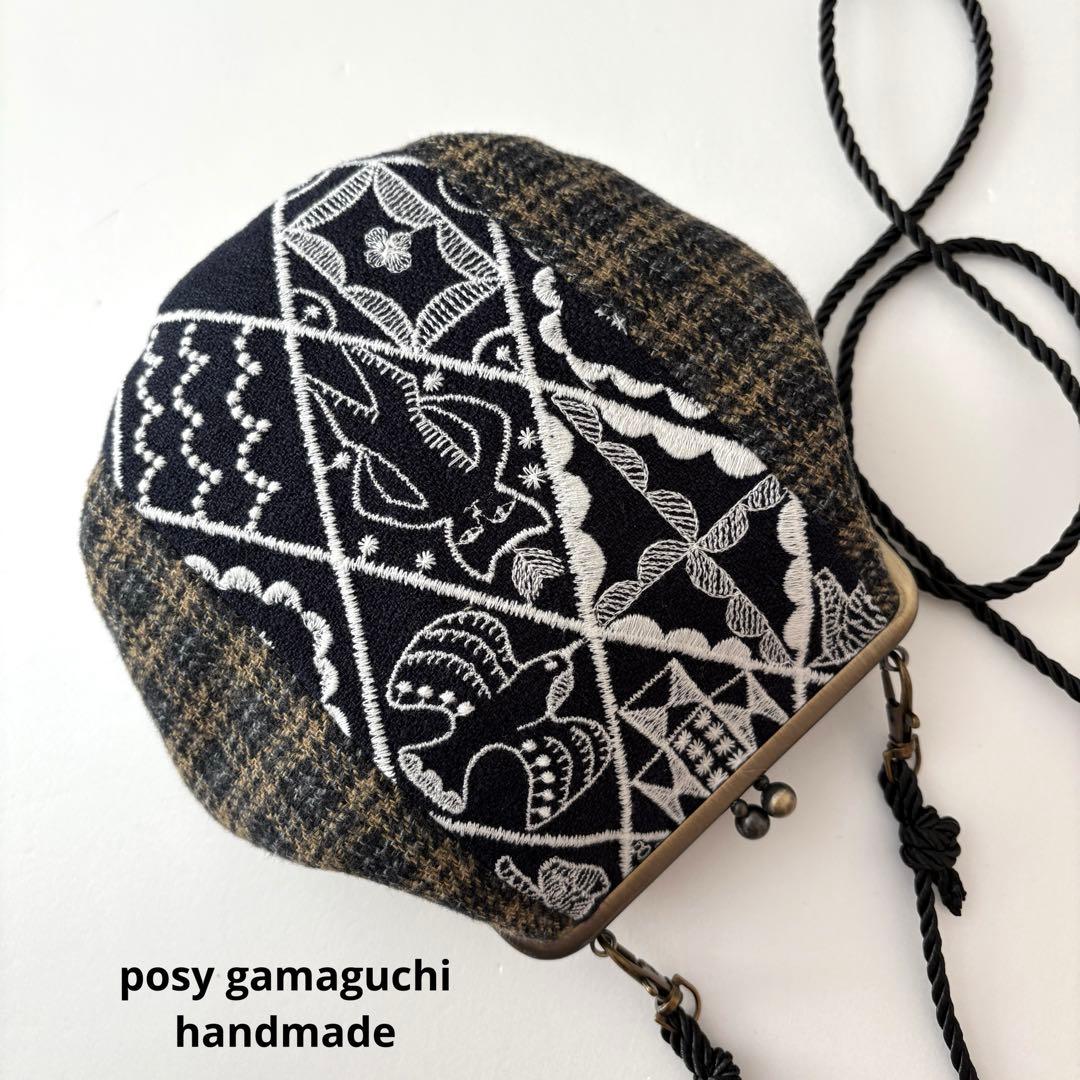 専用です●ミナハンドメイド がま口バッグ symphony とパッチワークがま口